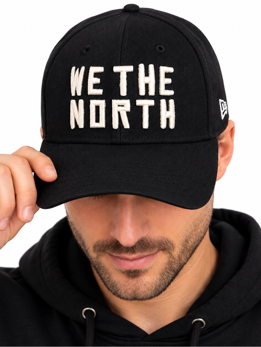 New Era We The North Black Snapback Hat Adult